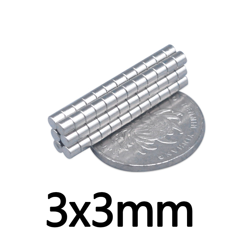 imán de neodimio 3x3mm