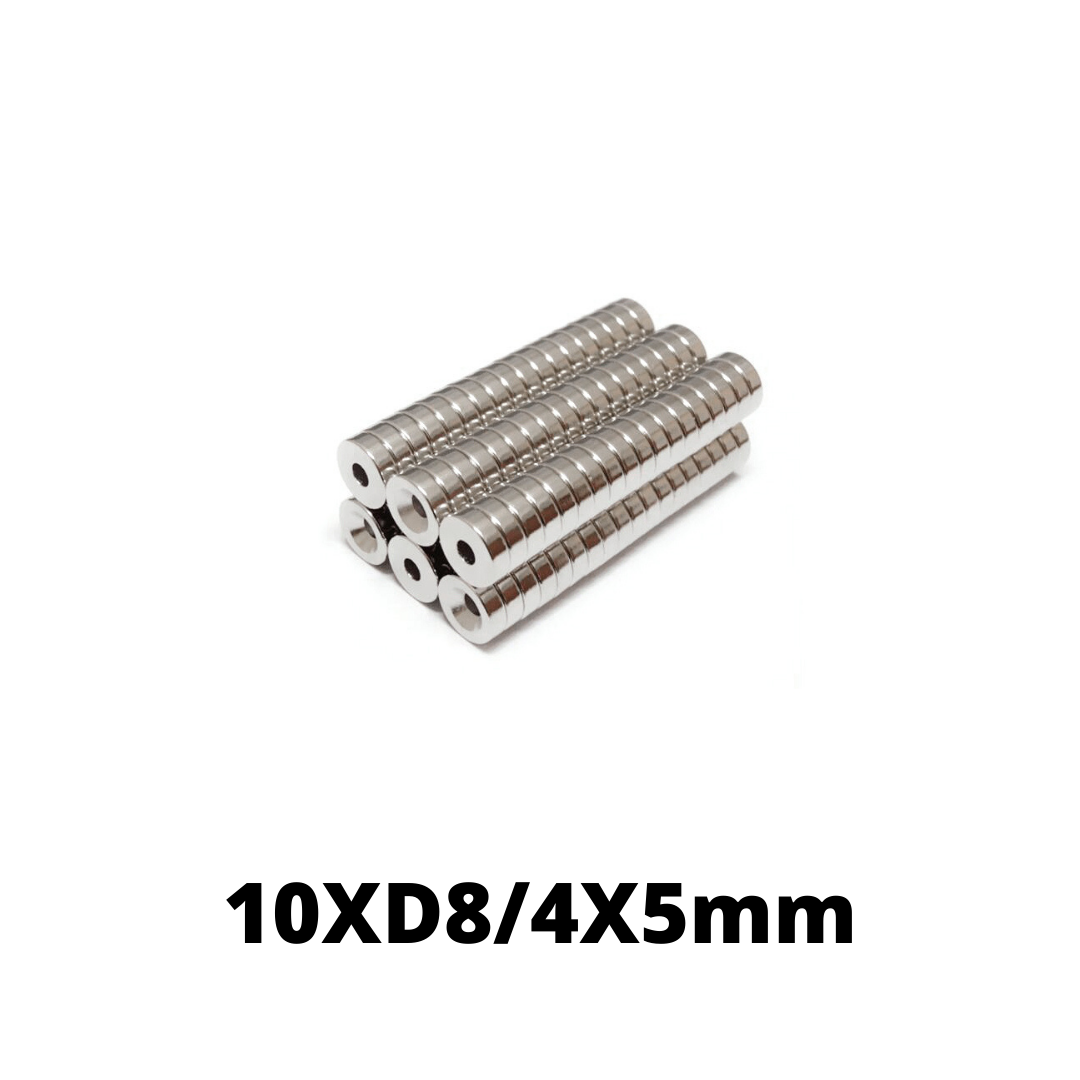 Imán de neodimio fresado 10 x 8/4 x 5mm SUR