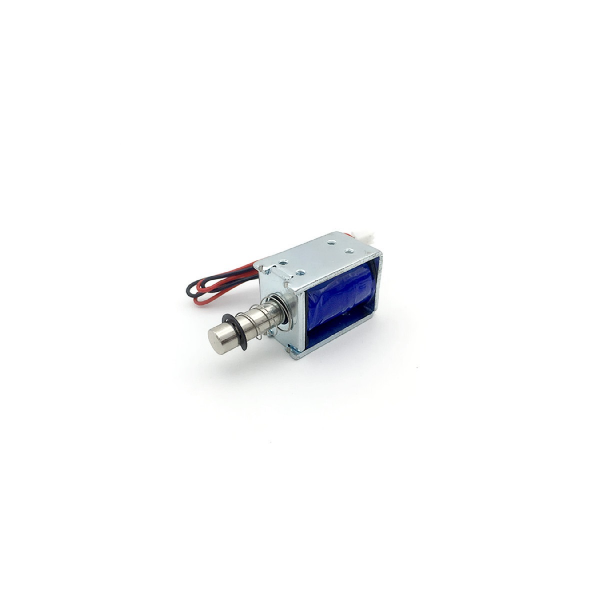 Heschen Électroaimant Solénoïde HS-0837 DC24V 15N 10mm Course – Type Pull Cadre Ouvert