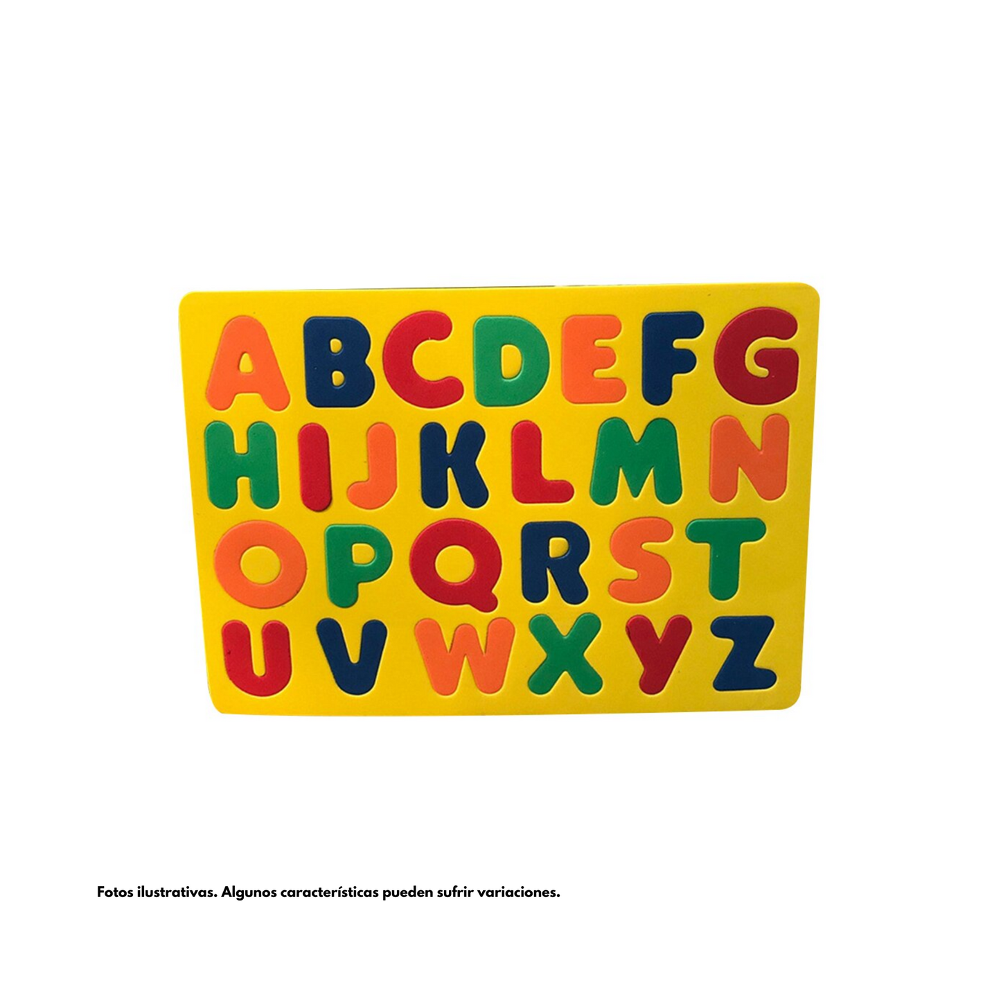 Letras magnéticas mayúsculas