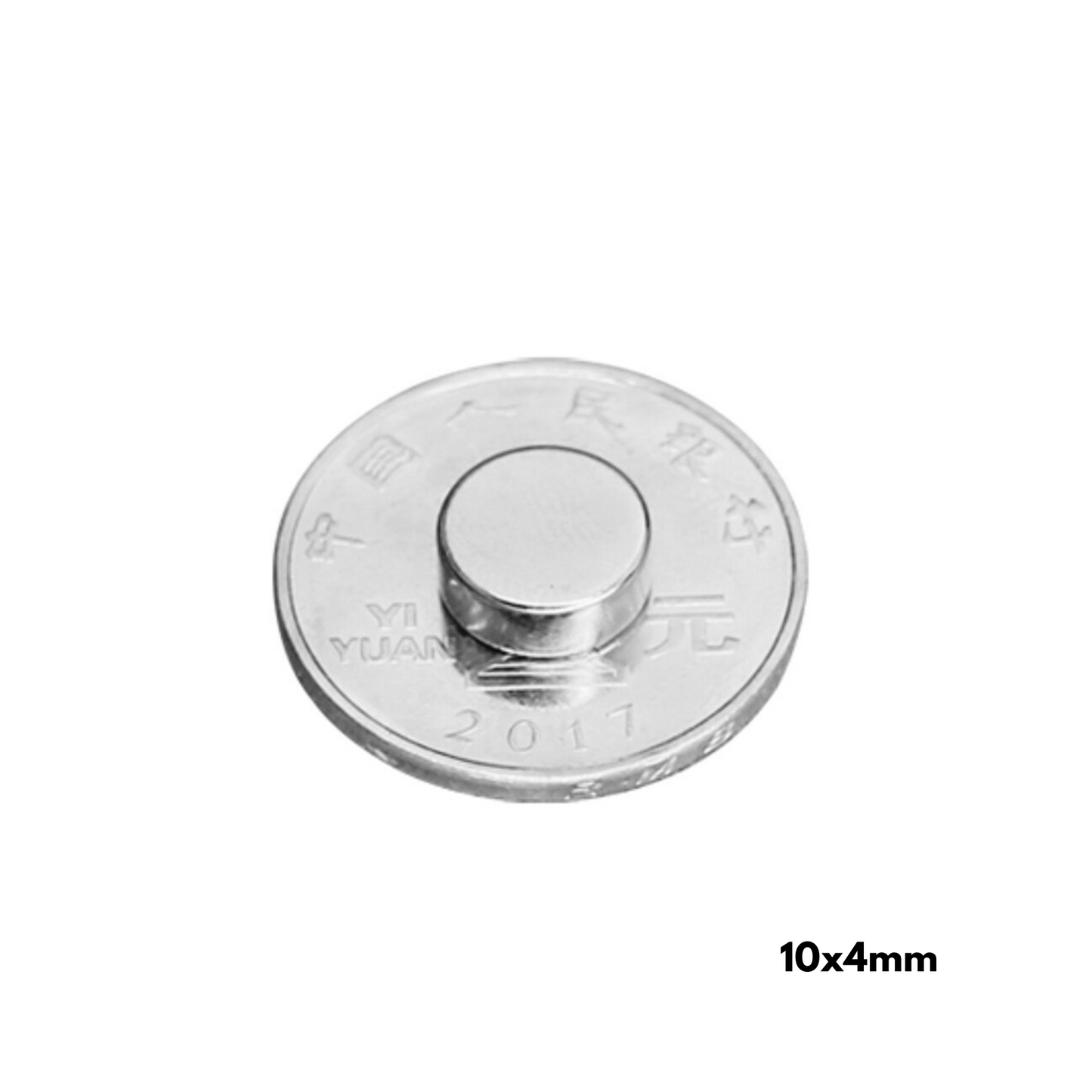 Imán de neodimio 10 x 4mm