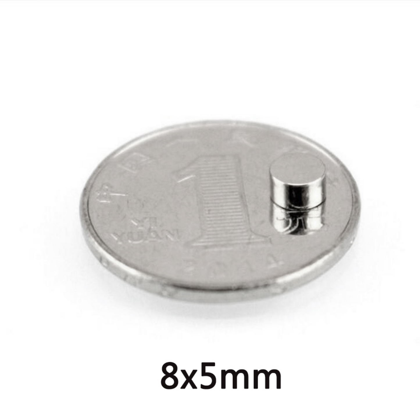 Imán de neodimio 8x5mm