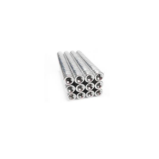 Imán de neodimio fresado 10 x 8/4 x 3mm SUR