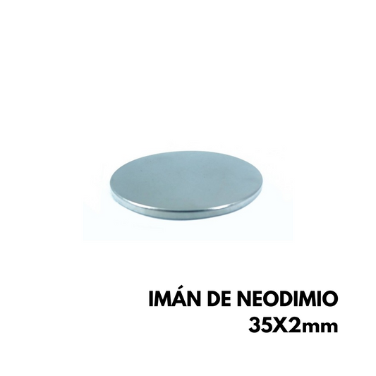 Imán de neodimio 35x2mm