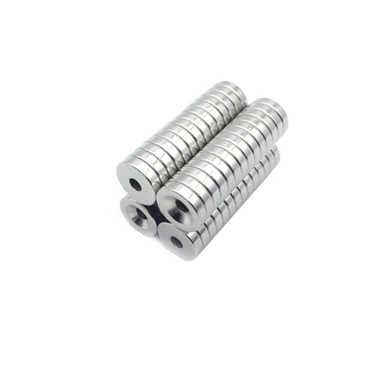 Imán de neodimio fresado 10 x 8/4 x 3mm SUR