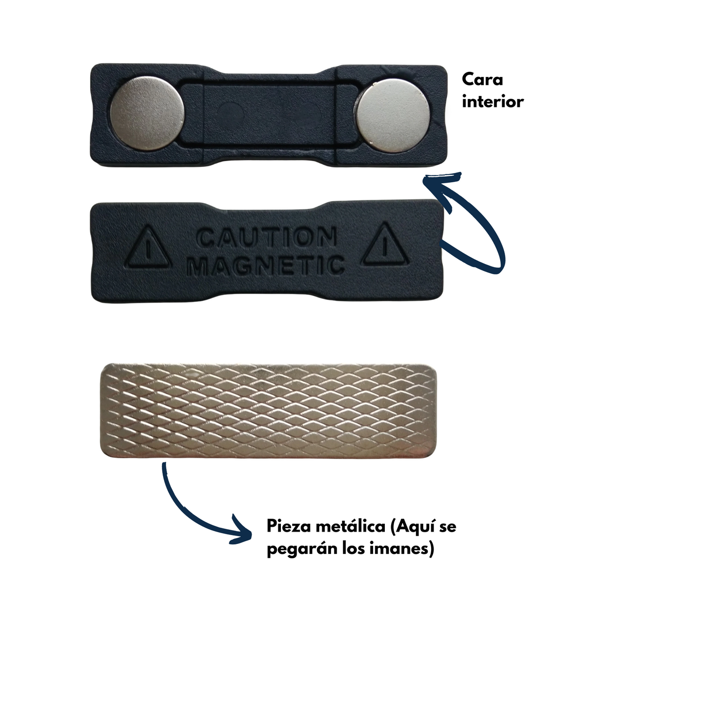 Kit de reparación magnético para guantera y parasol - compatible con Volkswagen Bora