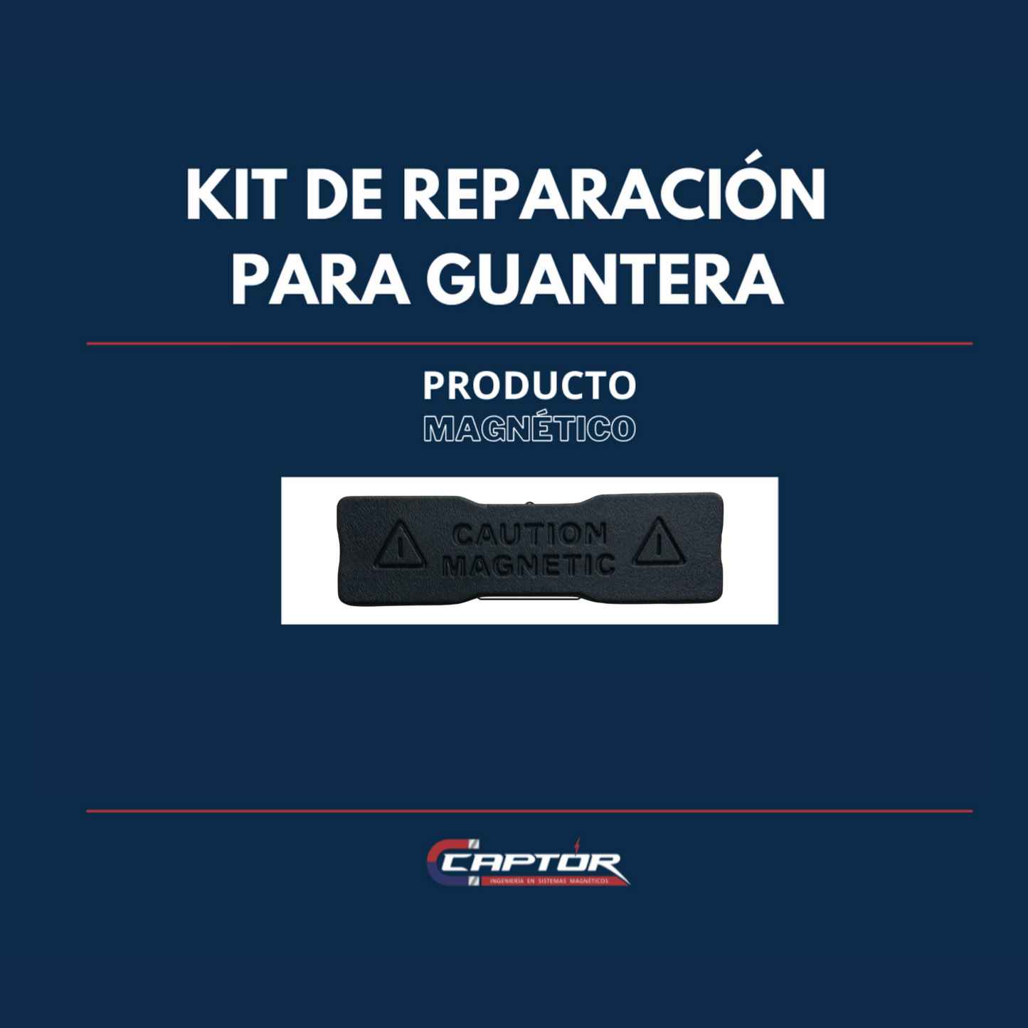 Kit de reparación magnético para guantera y parasol - compatible con Volkswagen Bora