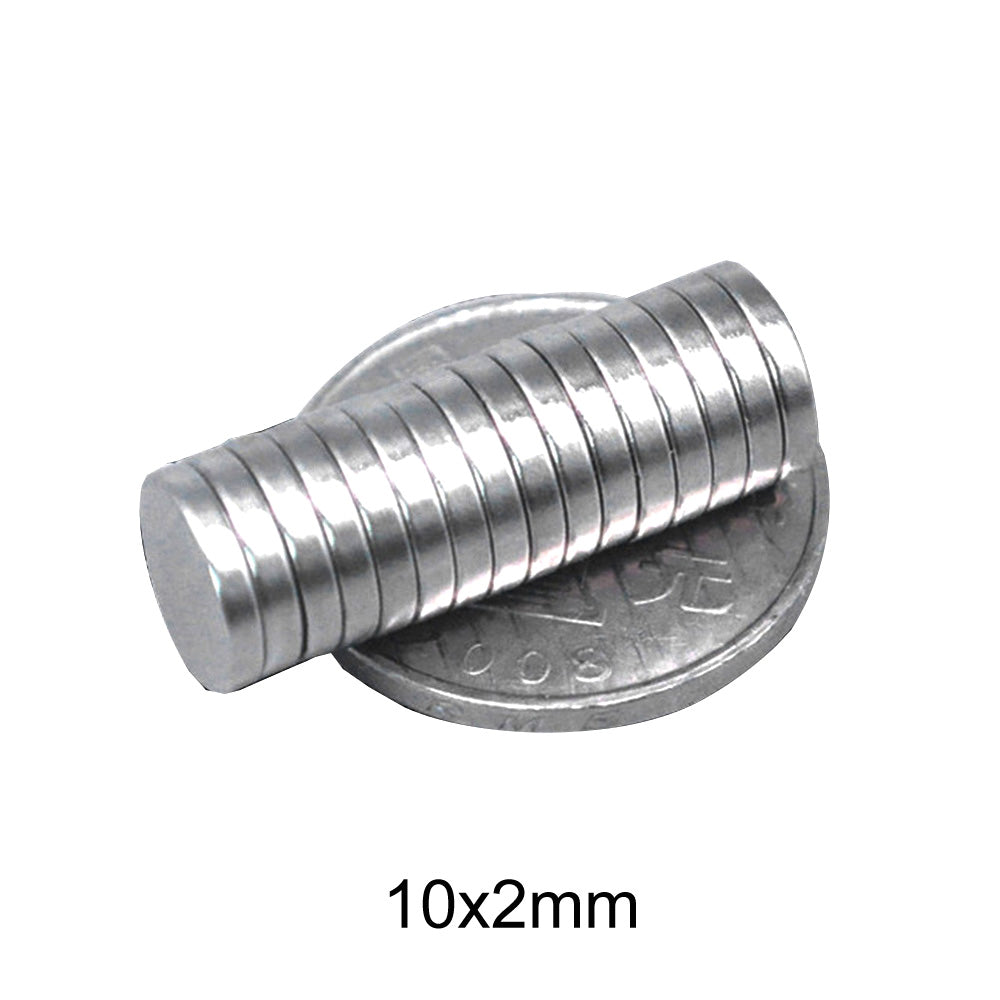 Imán de neodimio 10x2mm