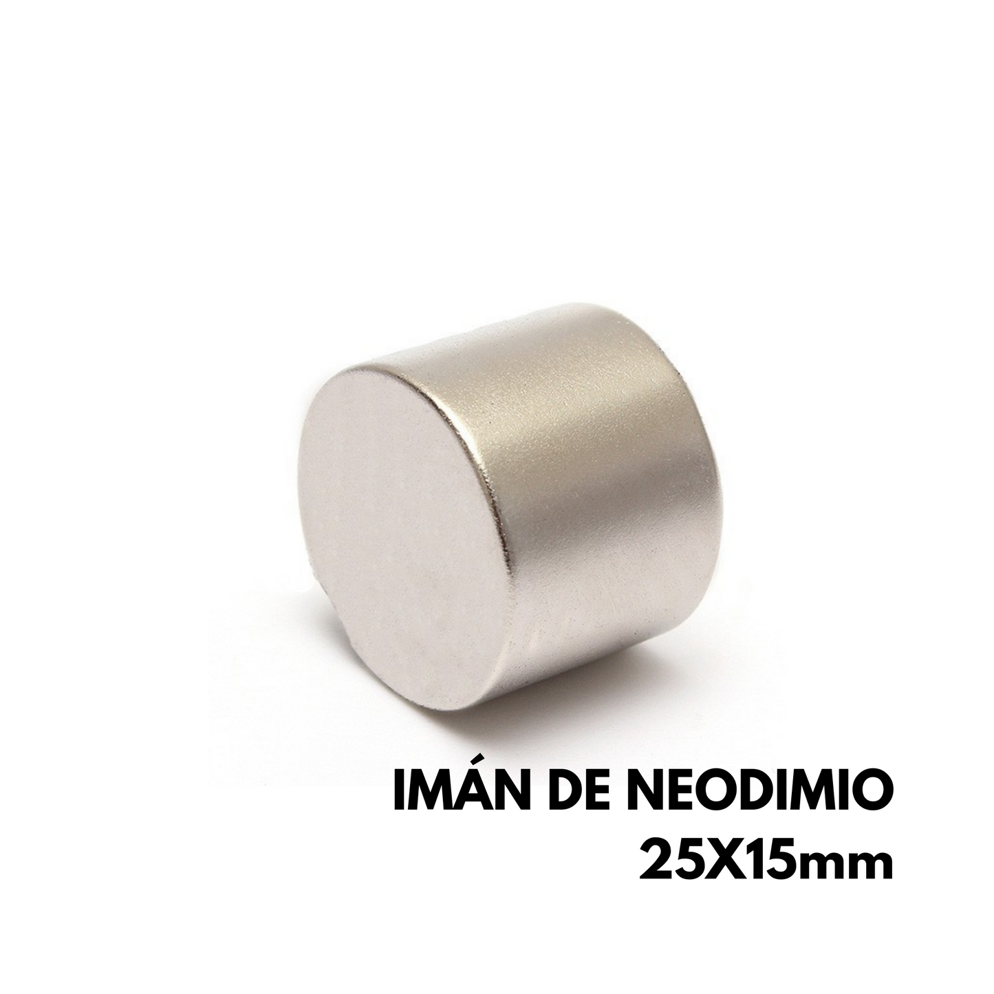 Imán de neodimio 25x15mm