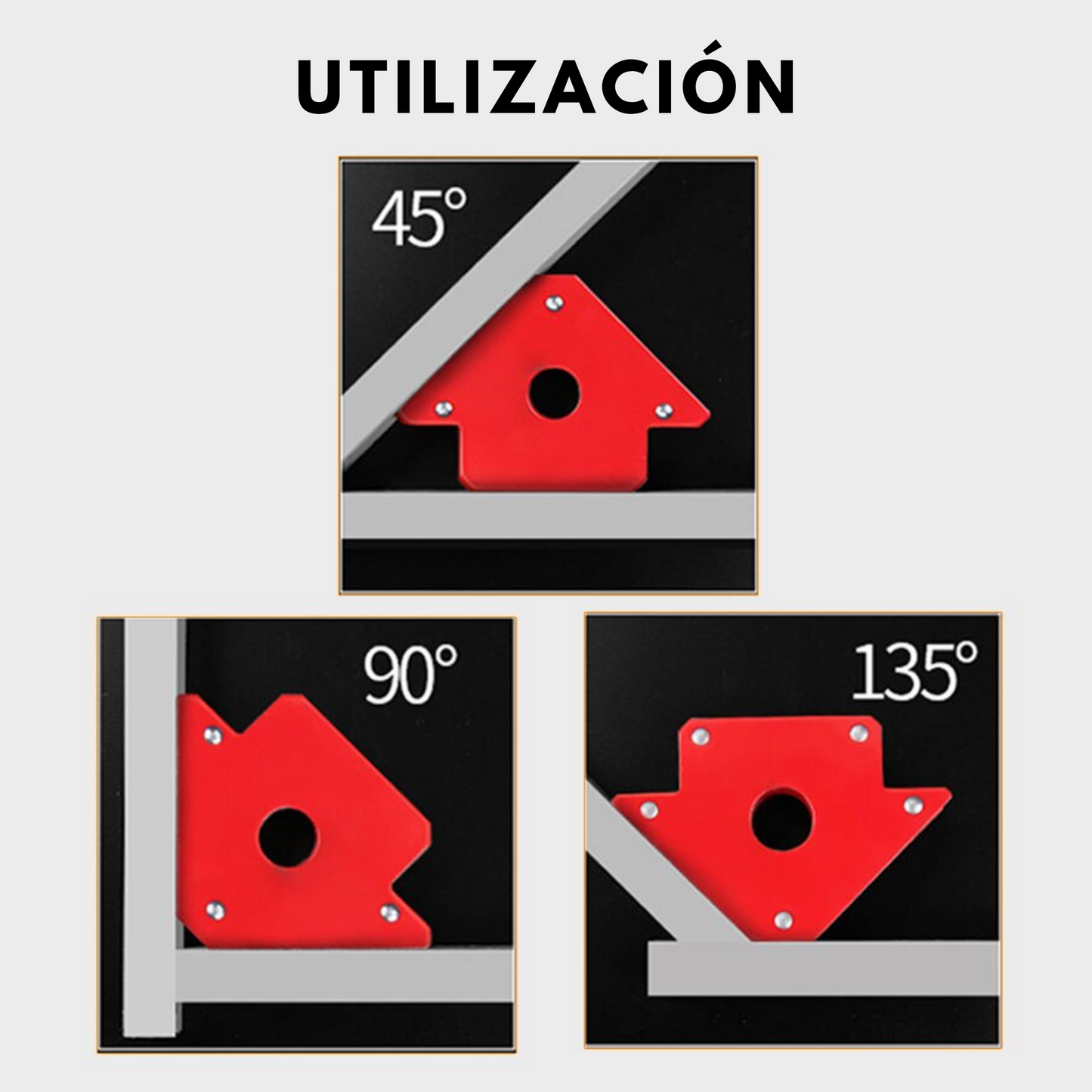 Escuadra magnética XF2003 3" (11Kg)