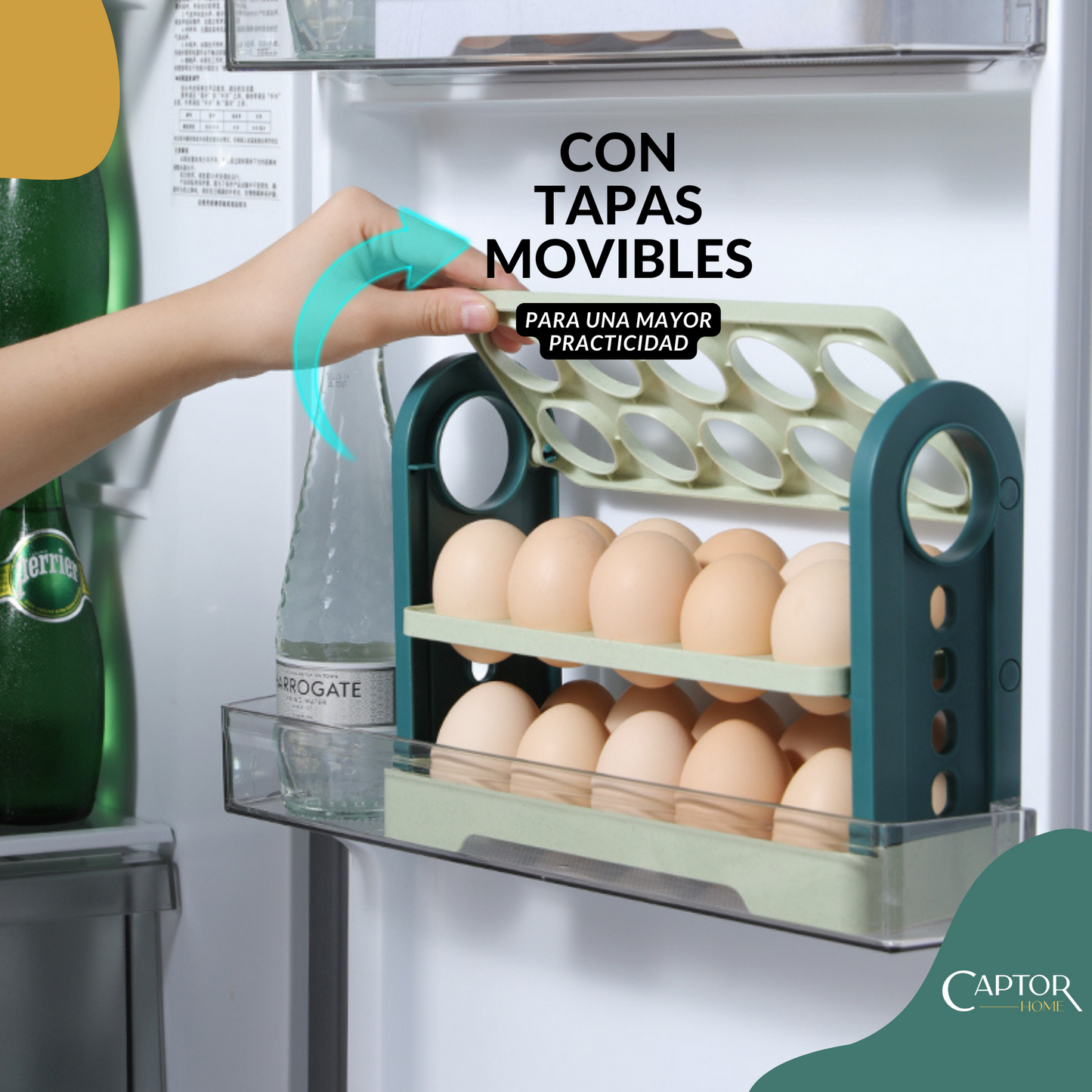 Organizador para huevos