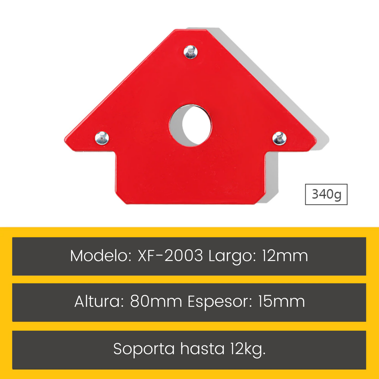 Escuadra magnética XF2003 3" (11Kg)